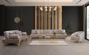 Napoli Cream Sofa Set