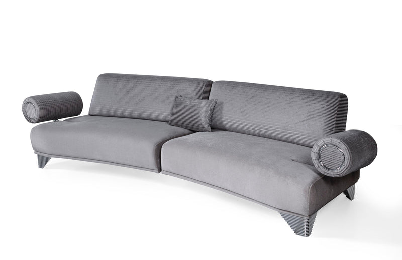 Napoli Grey Sofa Set