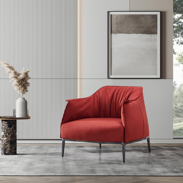 Faux Leather Leisure Chair