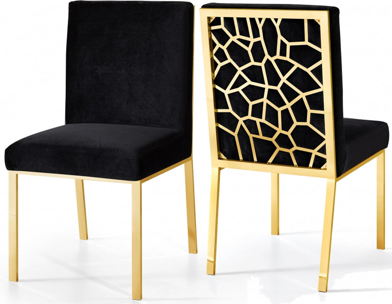 Reba Gold chairs