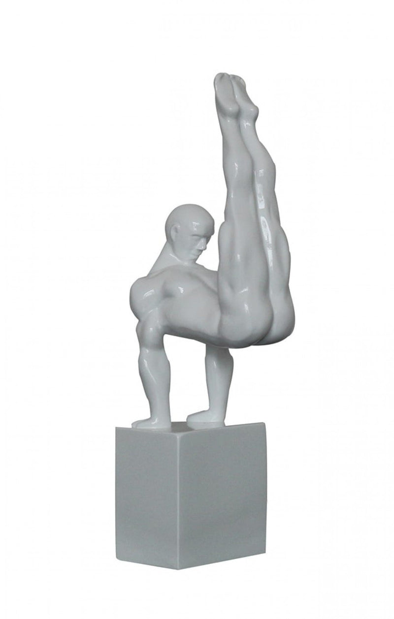 Modrest Modern White Strong Sculpture