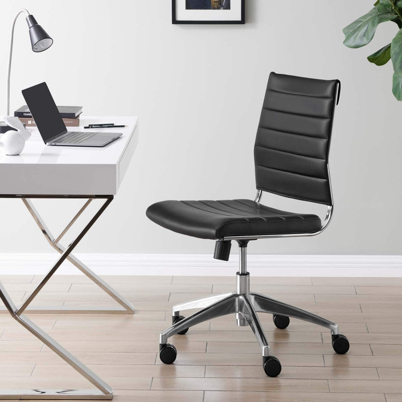 Jive Armless Mid Back Office Chair - Voguish Furniture
