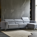 S1833 Full Grain Leather Sectional - Voguish Furniture