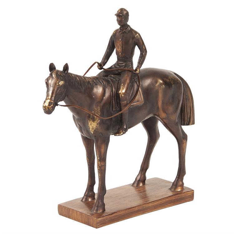 Sculpture, Jockey and Racehouse - Voguish Furniture
