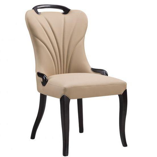 Tan PU Dining Chair - Voguish Furniture